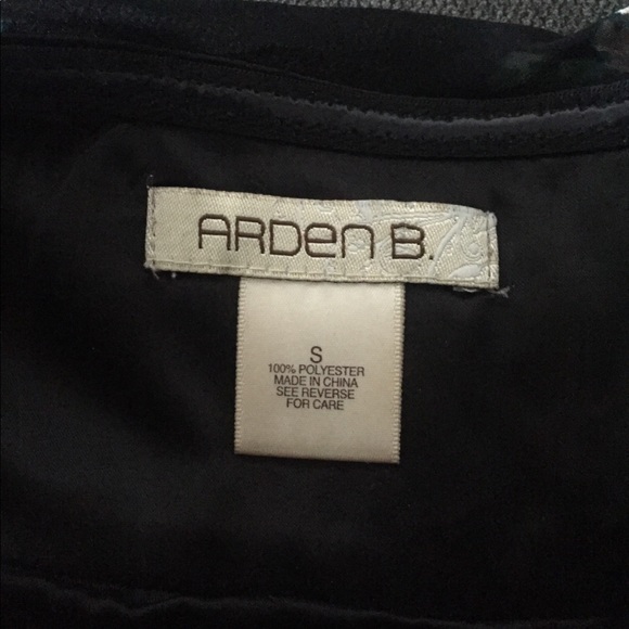 Arden B. strapless print dress - Picture 5 of 5